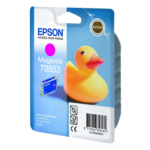 Epson T0553 czerwony, oryginalny C13T05534010 022880 - 1