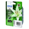 Epson T0597 tusz jasnoczarny, oryginalny