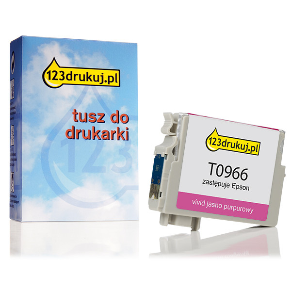 Epson T0966 tusz jasny intensywny czerwony  (wersja 123drukuj) C13T09664010C 023337 - 1