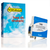 Epson T1592 tusz niebieski, wersja 123drukuj C13T15924010C 026389