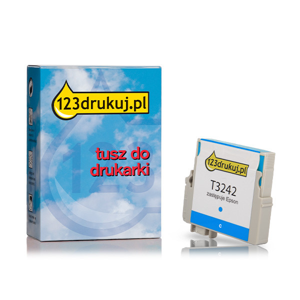 Epson T3242 tusz niebieski, wersja 123drukuj C13T32424010C 026937 - 1