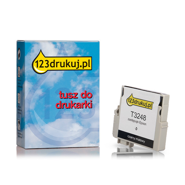 Epson T3248 tusz matowy czarny, wersja 123drukuj C13T32484010C 026945 - 1