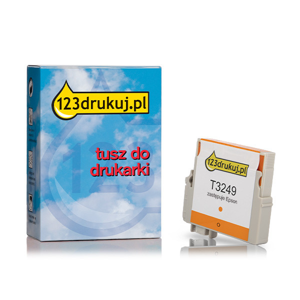 Epson T3249 tusz pomarańczowy, wersja 123drukuj C13T32494010C 026947 - 1