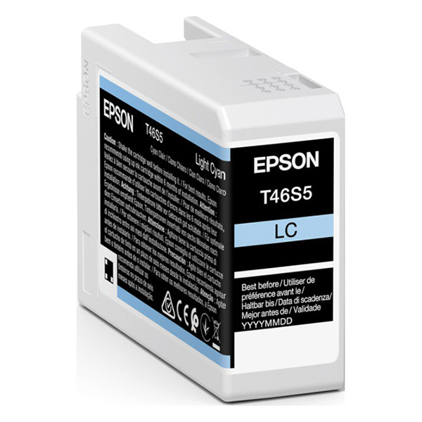 Epson T46S5 tusz jasnoniebieski, oryginalny C13T46S500 083498 - 1