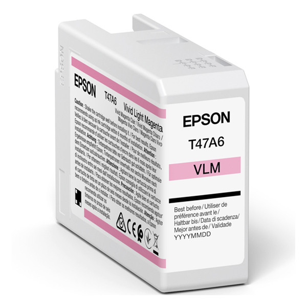 Epson T47A6 tusz jasnoczerwony, oryginalny C13T47A600 083520 - 1