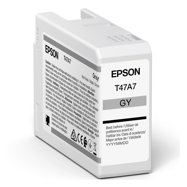 Epson T47A7 tusz szary, oryginalny C13T47A700 083522 - 1
