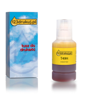 Epson T49H4 tusz żółty, wersja 123drukuj