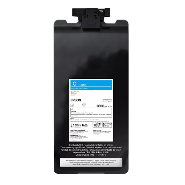 Epson T56F2 tusz niebieski, oryginalny 024240 - 1