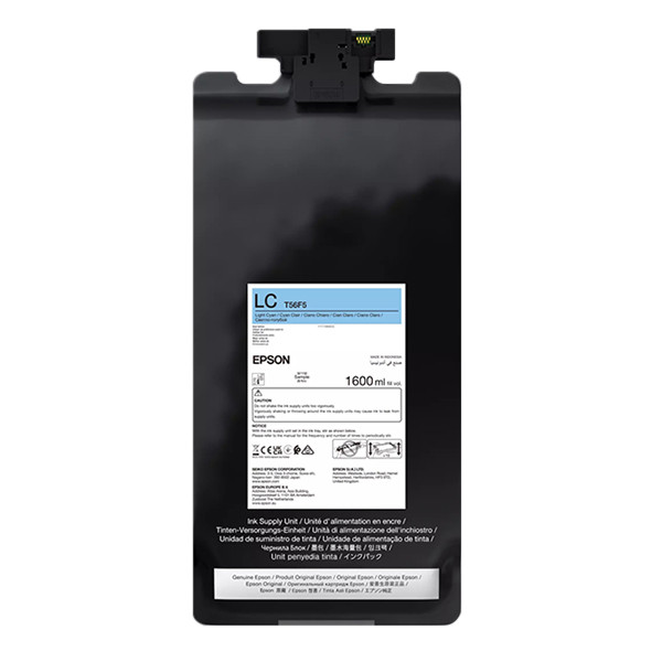 Epson T56F5 (C13T56F500) tusz jasny niebieski, oryginalny 024246 - 1