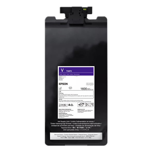 Epson T56FD (C13T56FD00) tusz fioletowy, oryginalny 024260 - 1