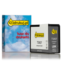 Epson T5807 tusz jasnoczarny, wersja 123drukuj C13T580700C 025931