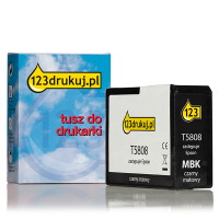 Epson T5808 tusz matowy czarny, wersja 123drukuj C13T580800C 025936