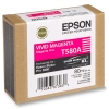 Epson T580A (C13T580A00) tusz vivid czerwony, oryginalny