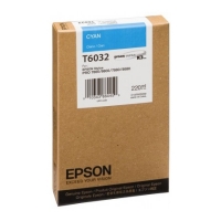 Epson T6032 tusz błękitny, zwiększona pojemność, oryginalny C13T603200 026036