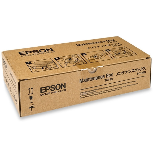 Epson T6193 pojemnik na zużyty tusz, oryginalny C13T619300 026572 - 1
