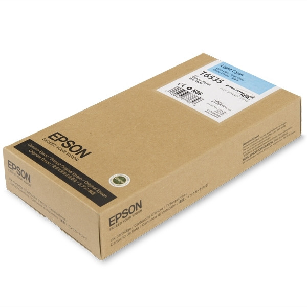 Epson T6535 tusz jasnobłękitny, oryginalny C13T653500 026324 - 1