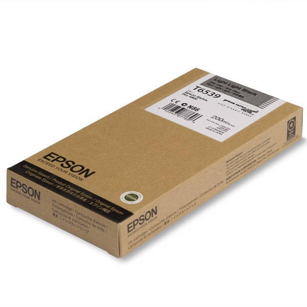 Epson T6539 tusz bardzo jasnoczarny, oryginalny C13T653900 026332 - 1