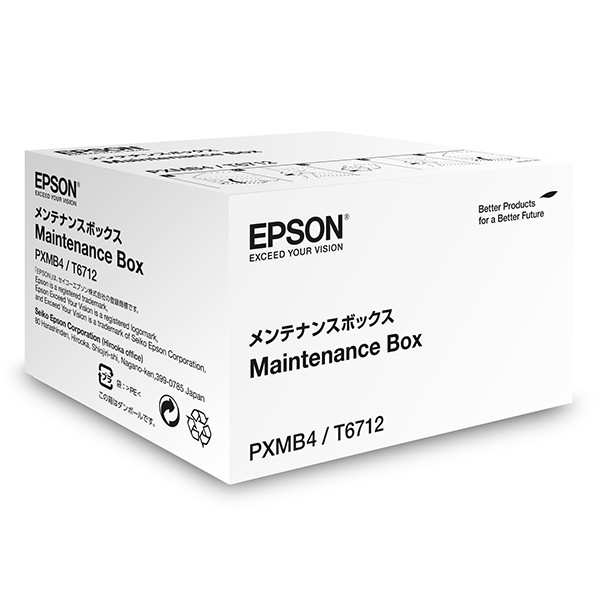 Epson T6712 pojemnik na zużyty tusz, oryginalny C13T671200 026688 - 1
