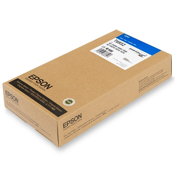 Epson T6932 tusz niebieski, zwiększona pojemność, oryginalny C13T693200 026554 - 1