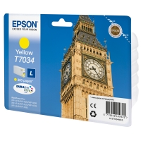 Epson T7034 L tusz żółty, oryginalny C13T70344010 026433