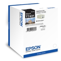 Epson T7431 tusz czarny, oryginalny C13T74314010 026608