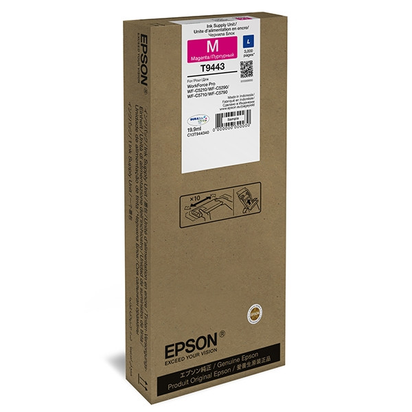 Epson T9443 tusz czerwony, oryginalny C13T944340 025956 - 1