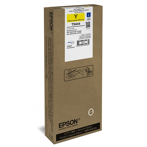 Epson T9444 tusz żółty, oryginalny C13T944440 025958 - 1