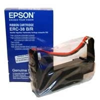 Epson Taśma barwiąca Epson ERC38B/R czarno-czerwona, oryginalna C43S015376 080157 - 1