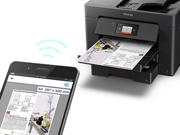 Epson WorkForce WF-7830DTWF urządzenie wielofunkcyjne atramentowe A3 z wifi (4w1) C11CH68403 831771 - 5