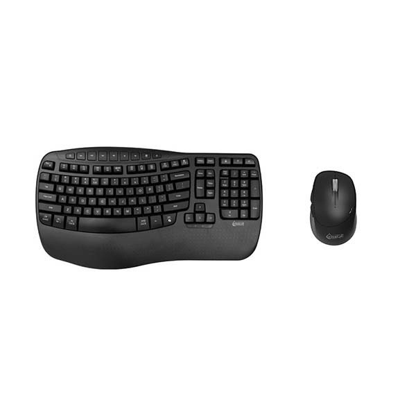 Ergonomiczna klawiatura bezprzewodowa i ergonomiczna mysz bezprzewodowa | 123drukuj 302908 - 1