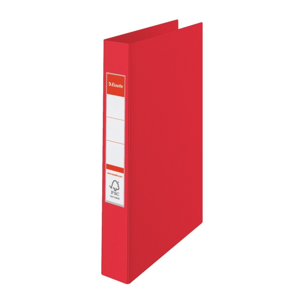 Esselte Segregator ESSELTE A4 z 4 kółkami grzbiet 42 mm czerwony 14459 203780 - 1