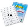 Etykiety adresowe 99,1 x 33,9 mm, 400 etykiet, 123drukuj