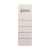 Etykiety grzbietowe 61 x 191 mm samoprzylepne szerokie szare (10 szt.), 123drukuj 301656 - 1
