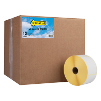 Etykiety termiczne Zebra Z-Select 2000D (3007209-T) 57 x 76 mm (12 rolek), wersja 123drukuj