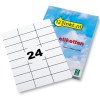 Etykiety uniwersalne 70 x 37 mm, 600 etykiet, 123drukuj 060232 - 1