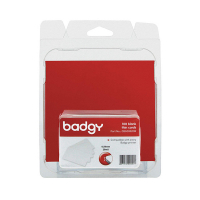 Evolis Badgy karty plastikowe PVC cienkie 0,50 mm (100 szt.), oryginalne 219760