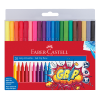 Faber-Castell Flamastry Faber-Castell GRIP 20 kol. 155320FC 246573