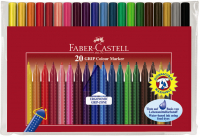 Faber-Castell Flamastry Faber-Castell GRIP 20 kol. 155320FC 246573