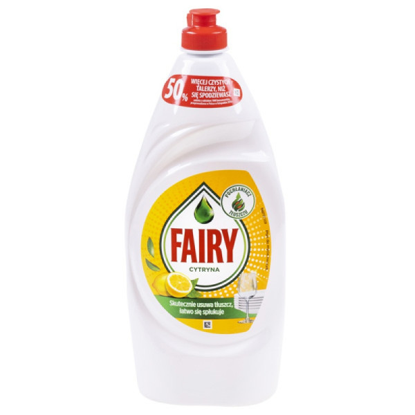 Płyn do mycia naczyń Fairy, cytryna (900 ml) 700216 - 1