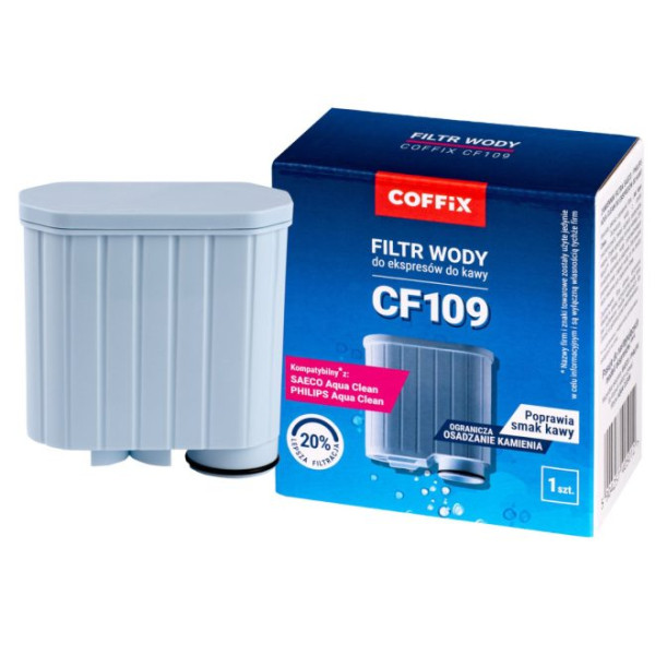 Filtr wody do ekspresu ciśnieniowego Coffix CF109 KOMPATYBILNY Z PHILIPS SAECO AquaClean 547735 - 1