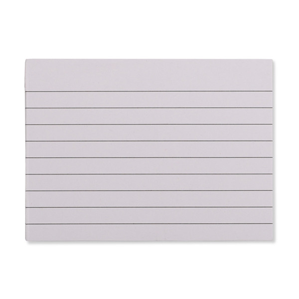 Fiszki in blanco w linie 105 x 75 mm (100 sztuk), 123drukuj 301416 - 2
