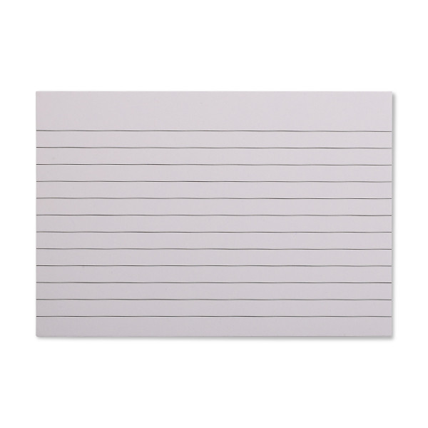 Fiszki in blanco w linie 150 x 100 mm (100 sztuk), 123drukuj 301420 - 2