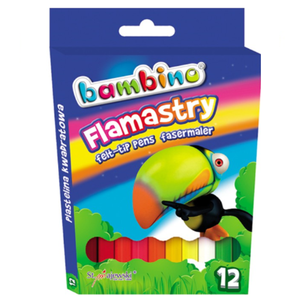 Flamastry Bambino 12 kol. 290075 246578 - 1