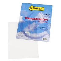Folia do rzutników A4, transparentna (25 sztuk), 123drukuj - drukarki laserowe  064182