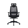 Fotel biurowy z zagłówkiem | Executive Officeline | Czarny | 123drukuj 302697 - 2