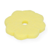 Gąbka szorująca żółta 100 Ø x 40 mm | 123drukuj SDR07386 - 2