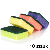 Gąbki do mycia naczyń (10 sztuk) | 123drukuj SDR00019