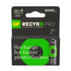 Akumulatorki AA GP 2000 ReCyko Pro Photo Flash / HR06 Ni-Mh, 4 sztuki