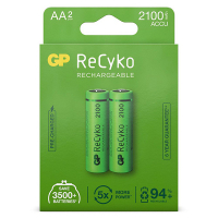 GP Akumulatorki GP 2100 ReCyko AA / HR06 Ni-Mh, 2 sztuki AA HR06 HR6 AGP00117