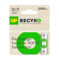 Akumulatorki GP 2100 ReCyko AA / HR06 Ni-Mh, 4 sztuki AGP00099